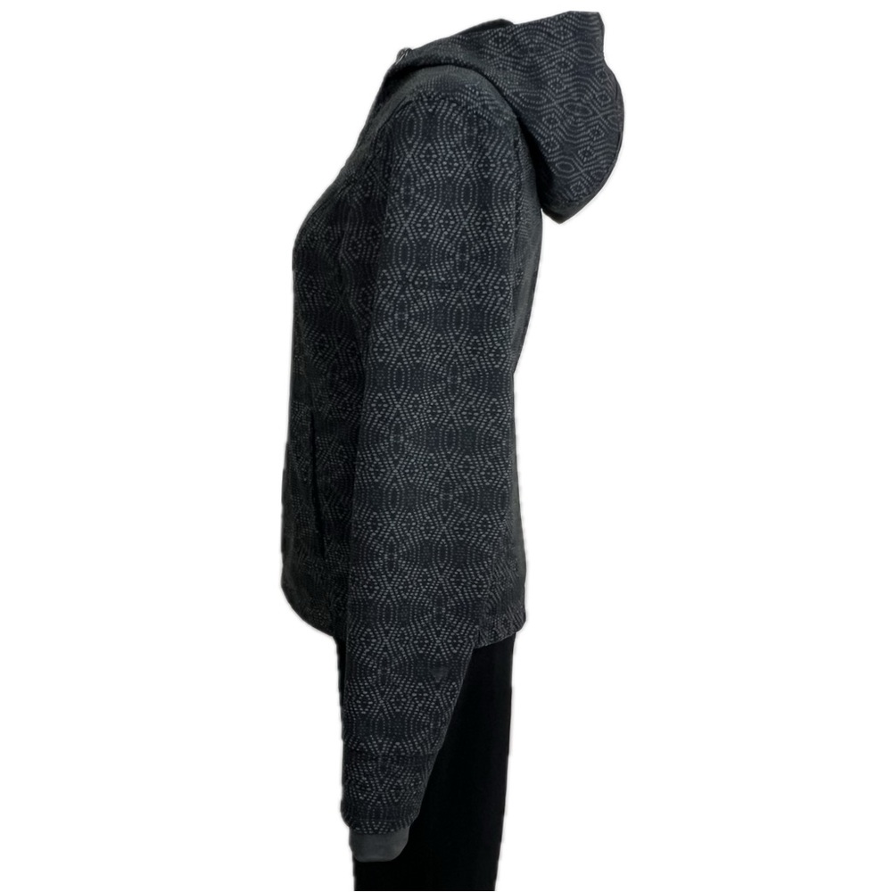 Columbia Jacket Asymmetrical Zip Omni-Shield Softshell Hooded Black Gray Medium - Picture 5 of 17